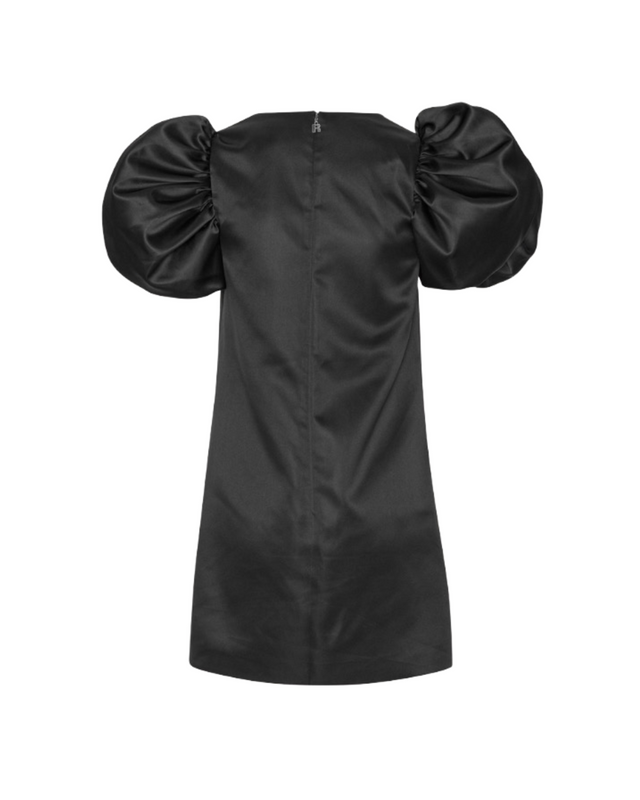 Satin A-Line Mini Dress