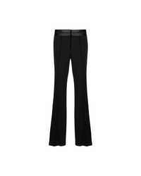 Wool Bootcut Trousers