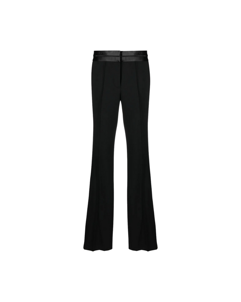 Wool Bootcut Trousers