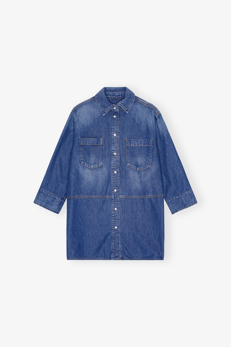 Light Denim Oversized Shirt