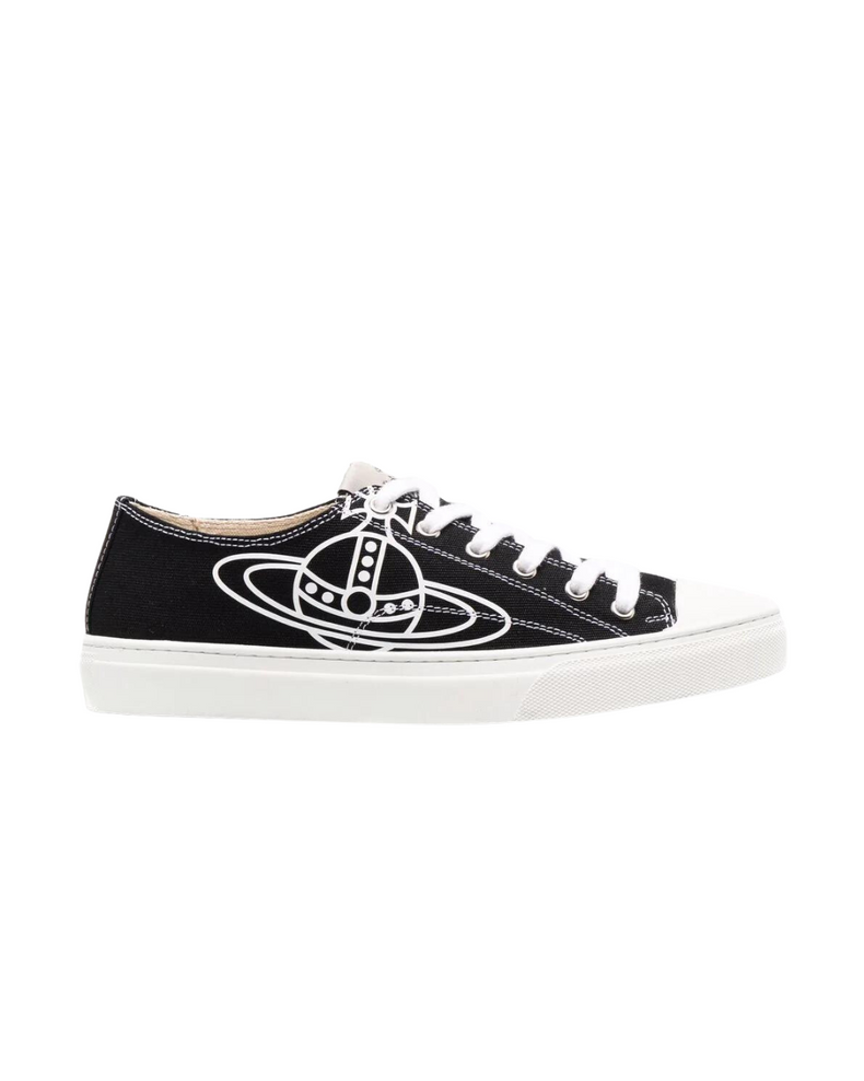 Orb-Logo Low-Top Sneakers