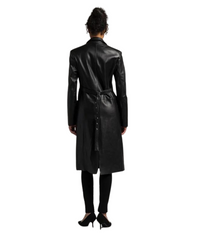 Tailored Leather Coat