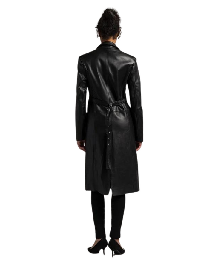 Tailored Leather Coat