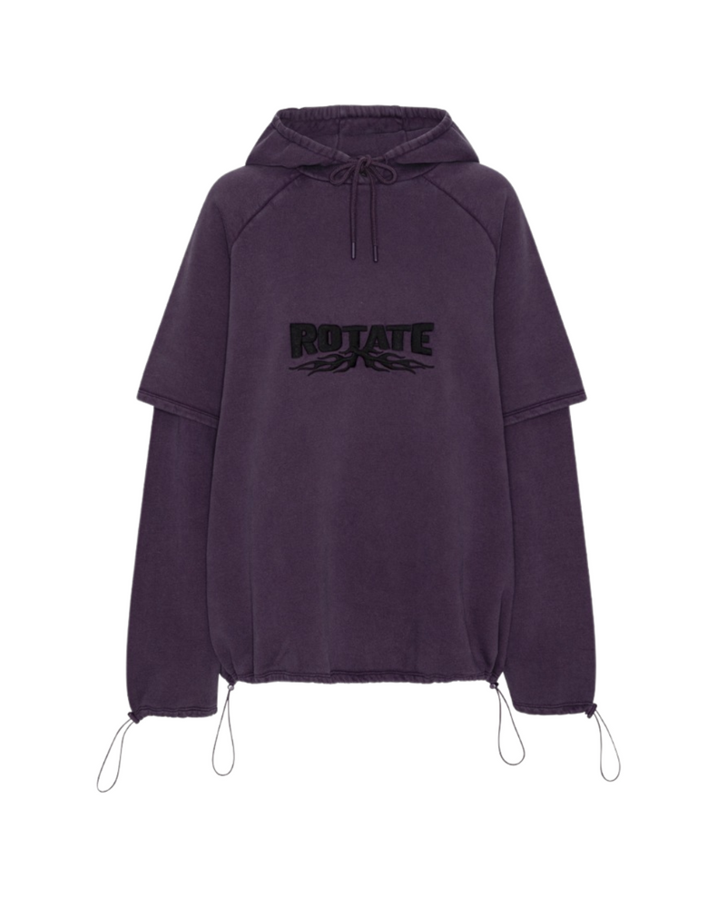 Enzyme Sweat Hoodie Vintage Violet