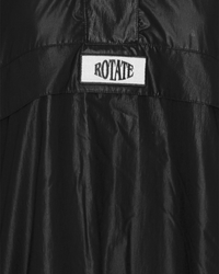 Oversized Anorak W. Logo Black