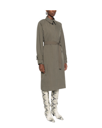 Clark Trench Coat in Cotton Nylon