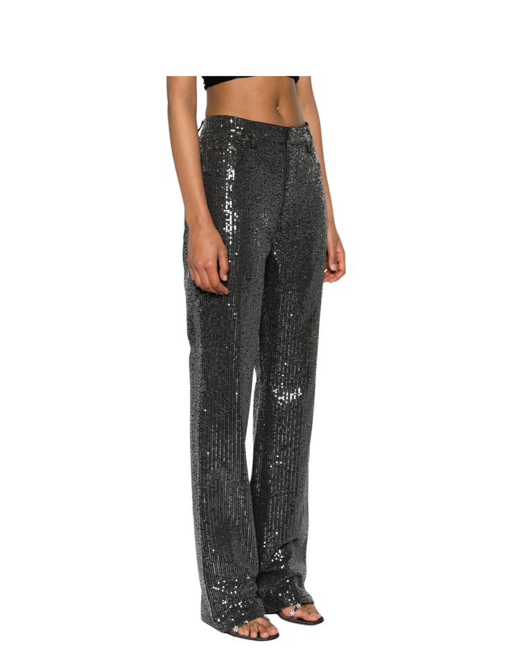 Twill Sequin Jeans