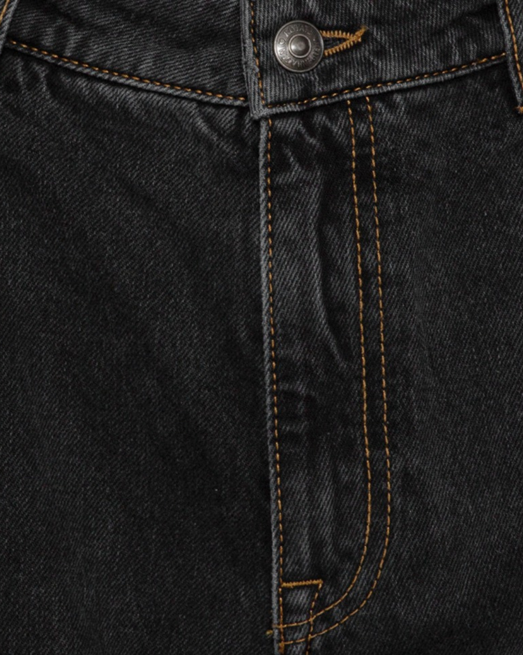 Loose Denim Jeans Dark Grey Denim