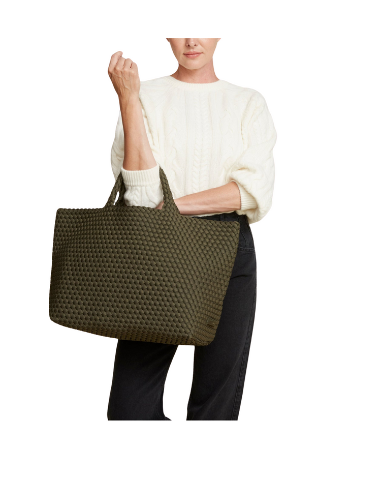 St Barths Large Tote Olive