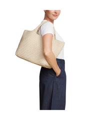 St Barths Medium Tote Ecru