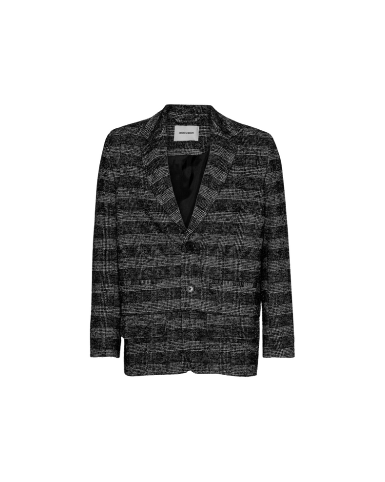 Ants Blazer  Black White Checks